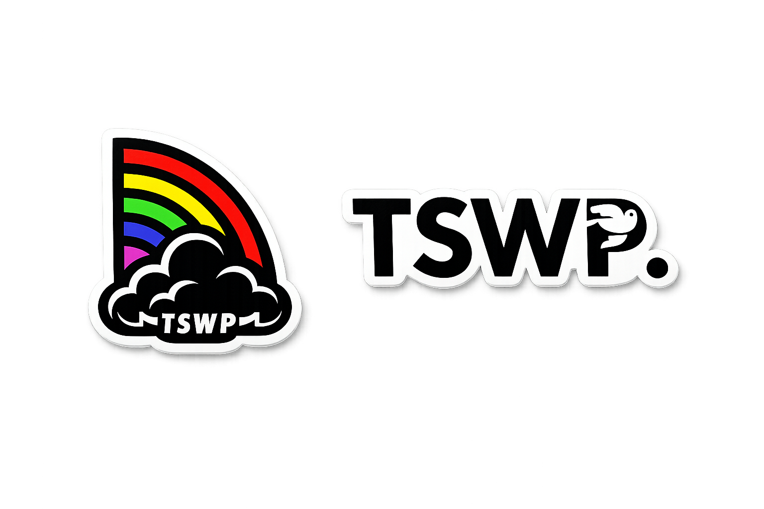 TSWP. Stickers (2 Pack)